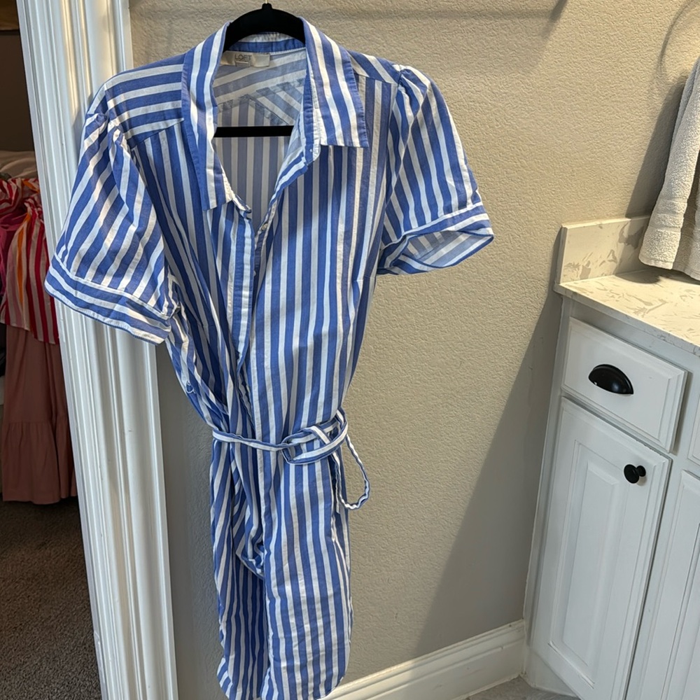 LOFT Shirt Dress 16 Plus.